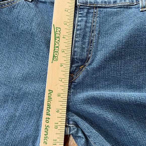 Levi's 518 Womens Juniors Superlow Stretch Boot Cut Jeans Sz 17M  JR - Picture 7 of 11